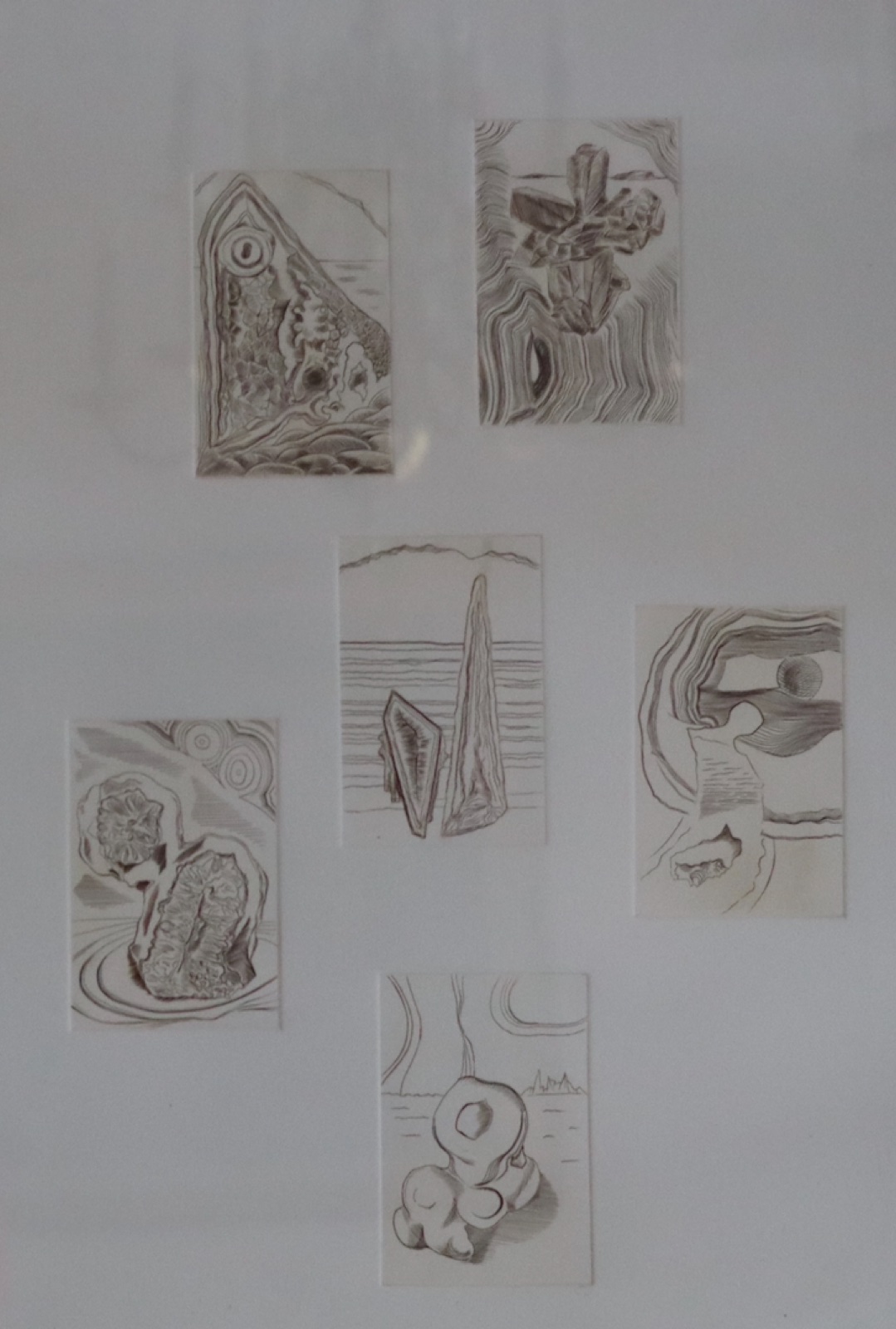 Hommage à René Caillois, Gravure
