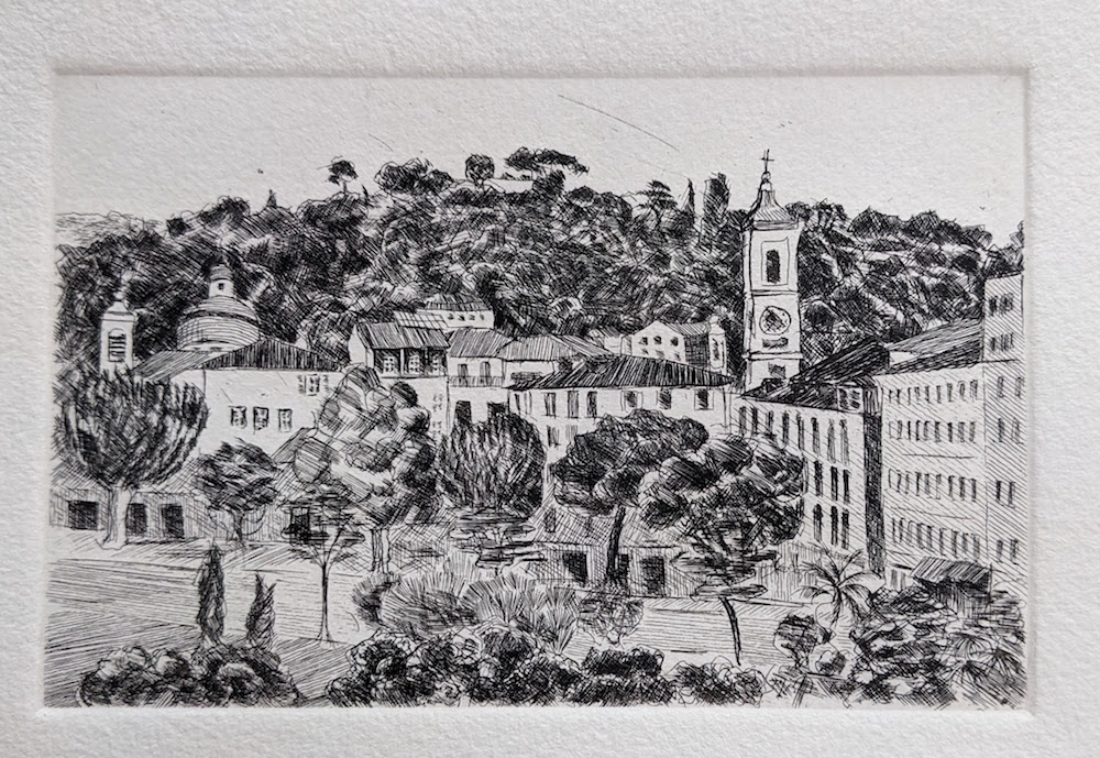 Le Vieux Nice, Taille-douce