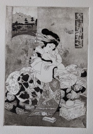 Geisha d’après Eisen