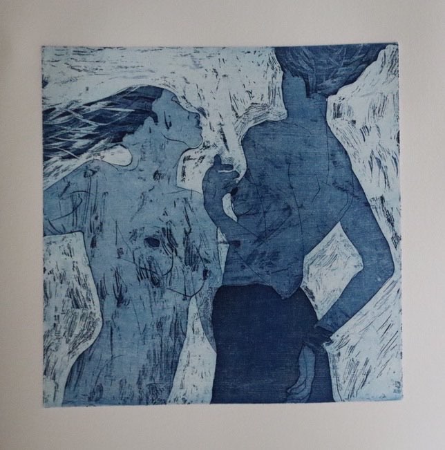 Deux figures, Manière noire