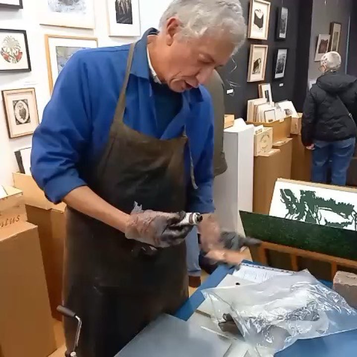 Encrage, le rouleau, Vidéo