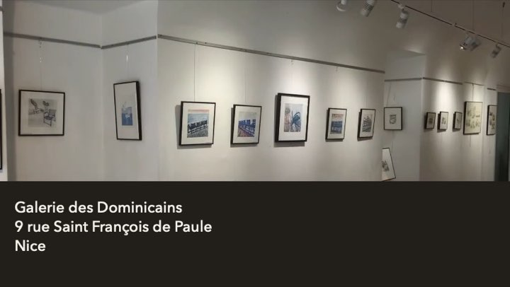 Galerie des Dominicains, Nice, Vidéo